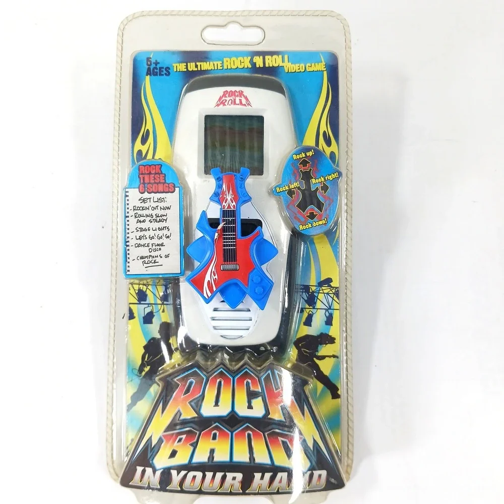 Nexion Rock Band In Your Hand Handheld Electronic Game 2008 Vintage Toy 4030